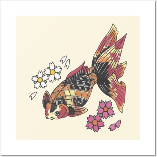 Koi Fish Posters and Art